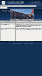 Mobile Screenshot of hatchlawfirm.com
